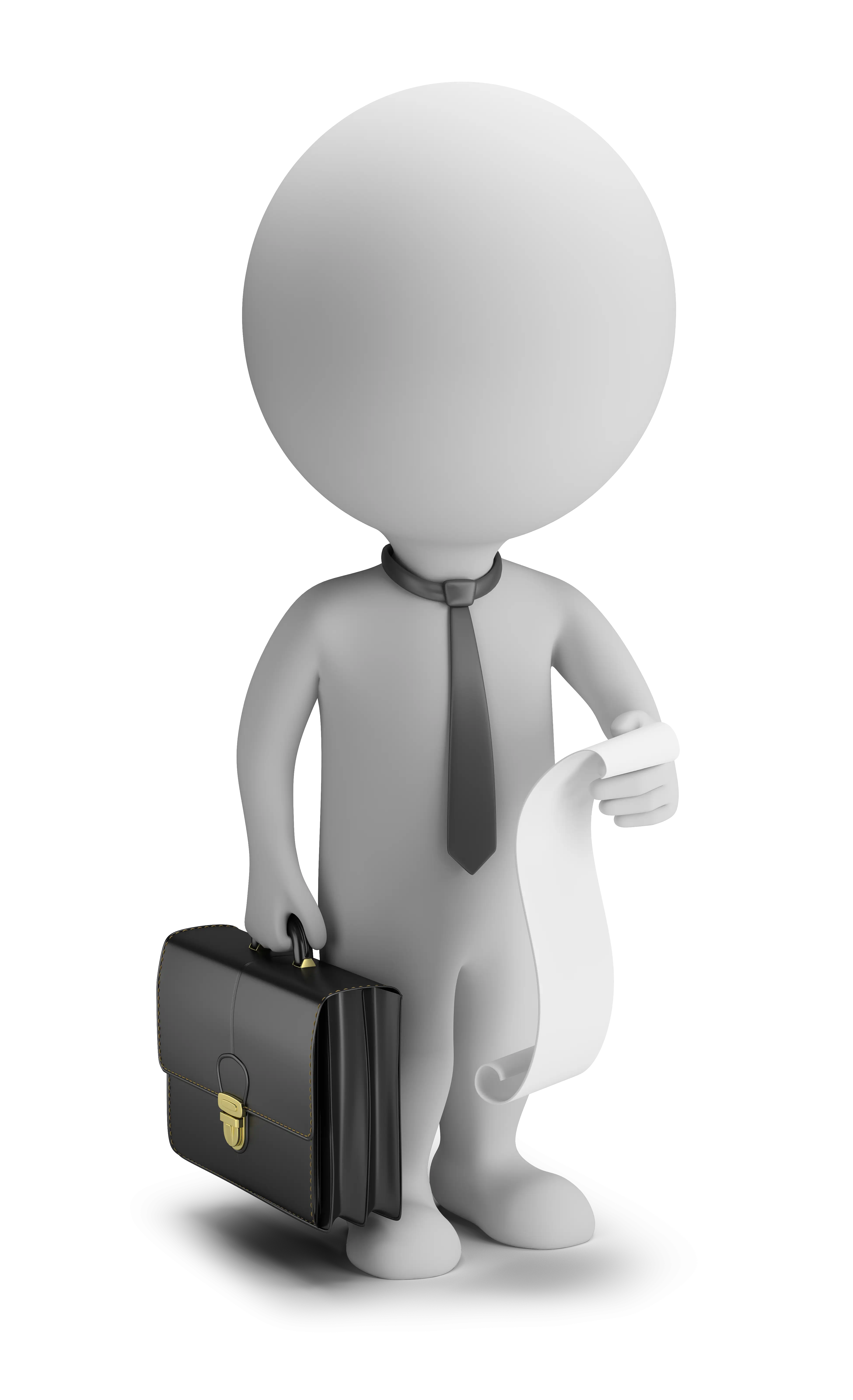 Businessman with Briefcase