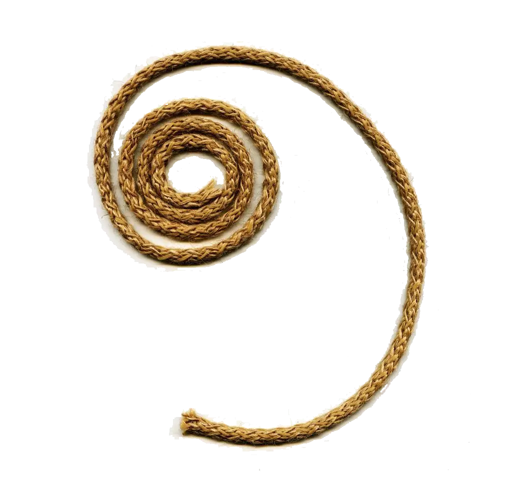 Coiled Brown Rope