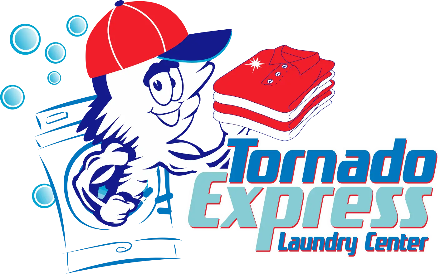 Tornado Express Laundry Center Logo