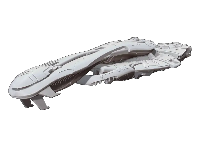 Futuristic Spaceship for Sci-Fi Adventure