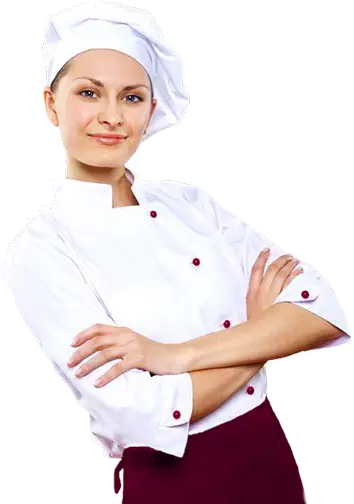 Professional Chef in Uniform