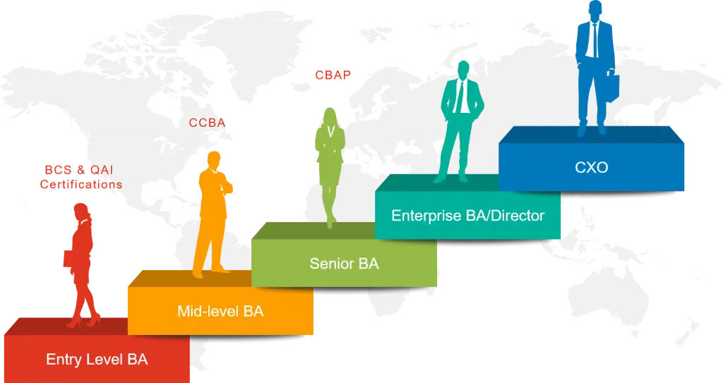 Business Analyst Career Path Chart