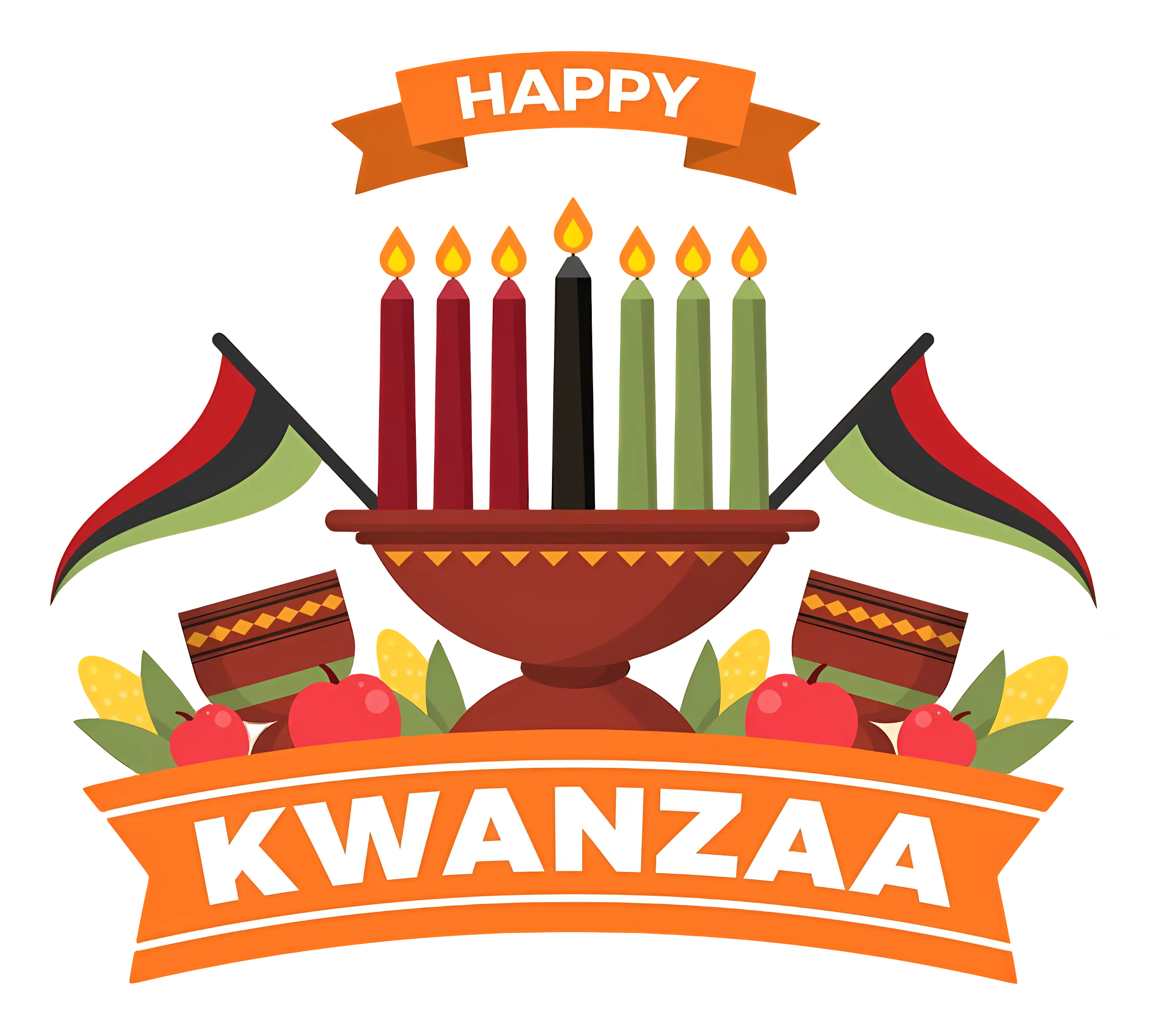 Happy Kwanzaa Illustration