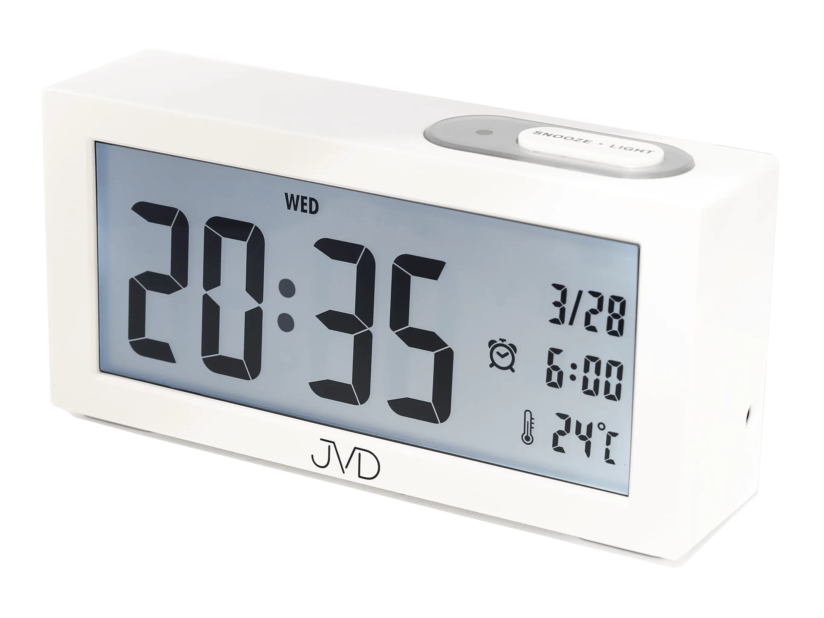 Modern Digital Clock Showing Time