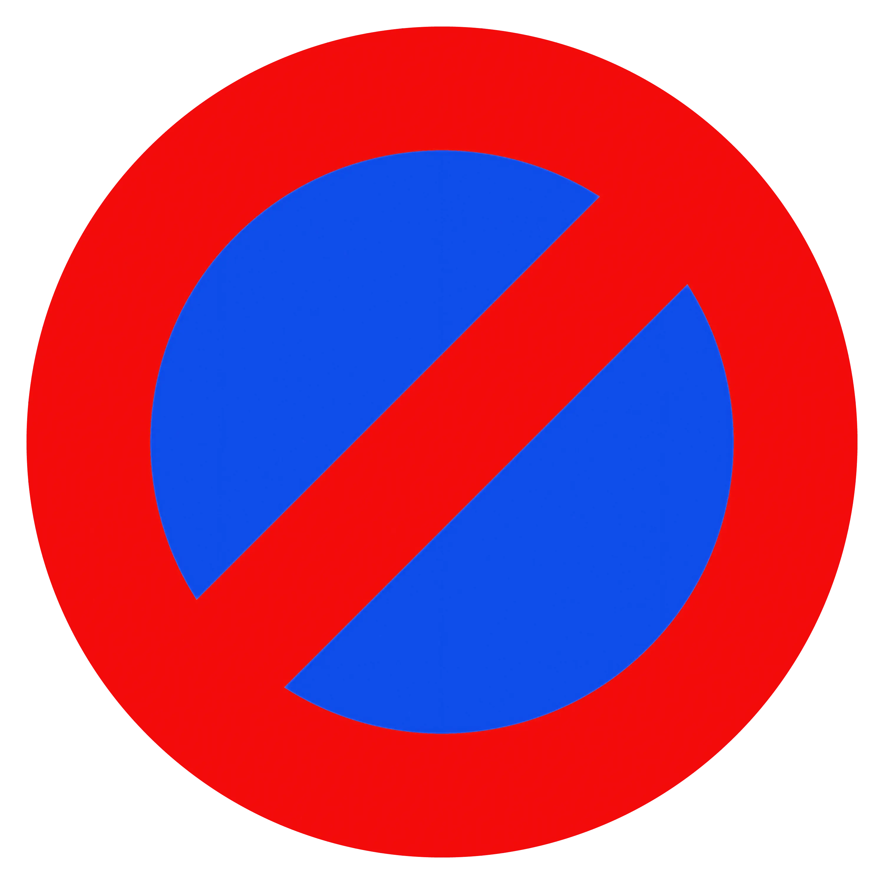 No Parking Traffic Sign Symbol
