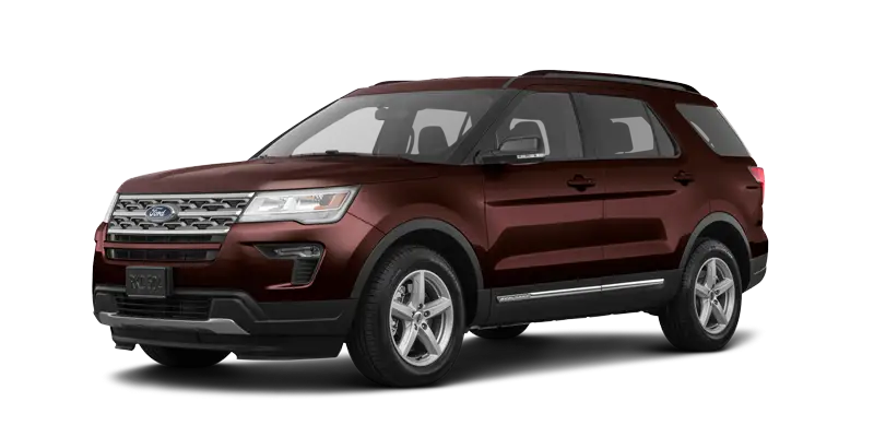 Brown SUV Car Front Side View