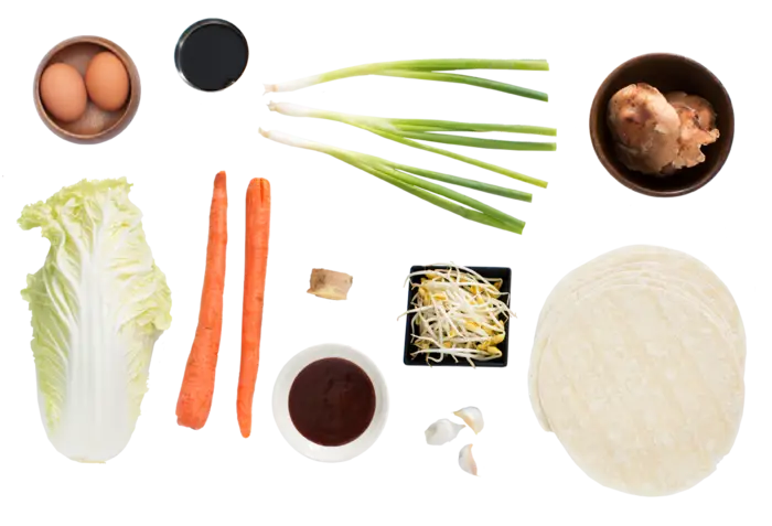 Fresh Ingredients for Cooking and Meal Preparation