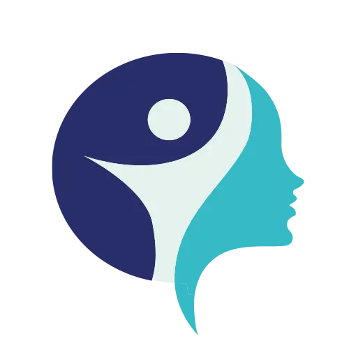 Brain and Head Profile Illustration