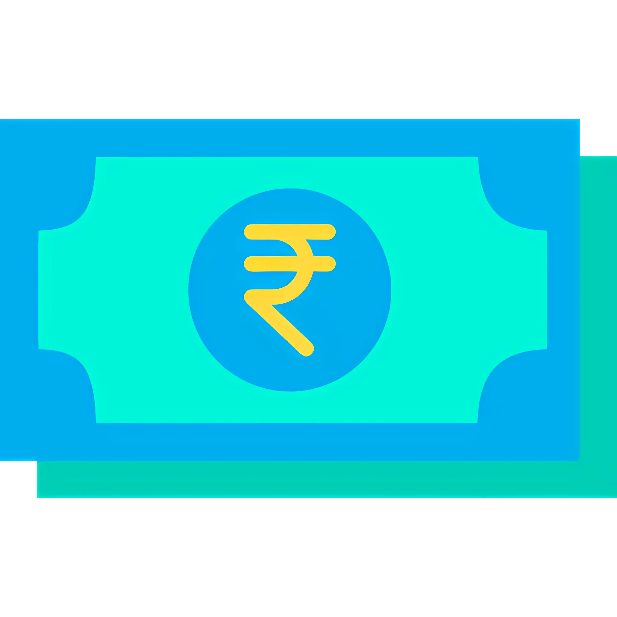 Currency Note with Rupee Symbol