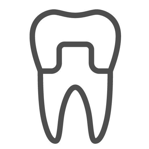 Outline Illustration of a Tooth