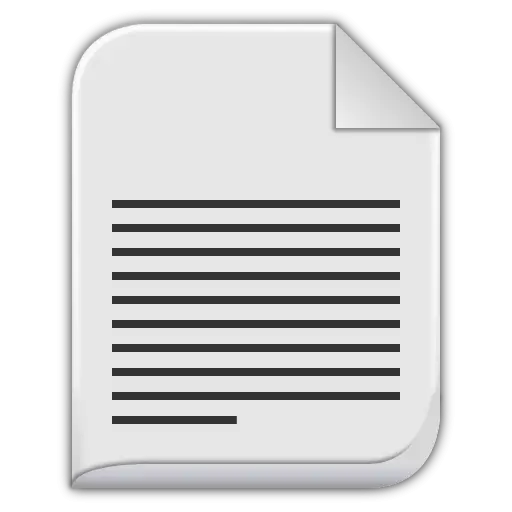 Gray Document Icon