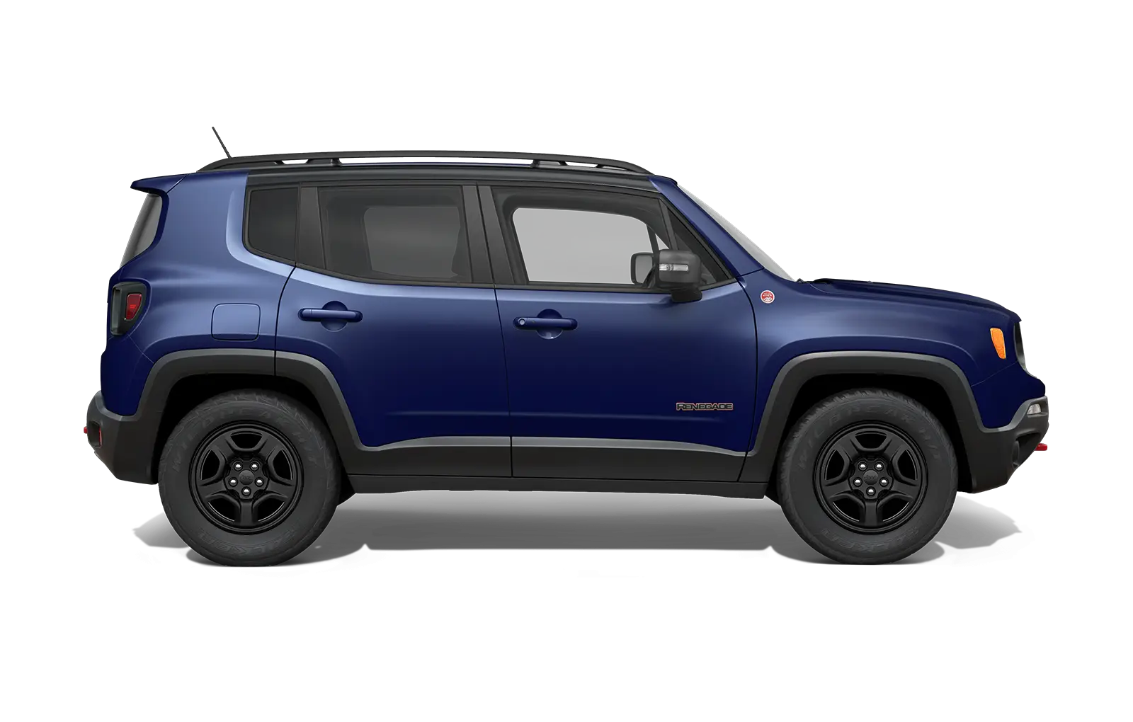 Blue SUV Car Illustration