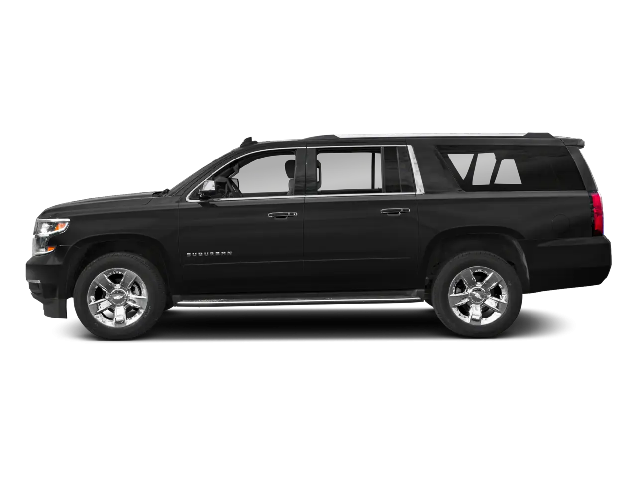 Black SUV Side View