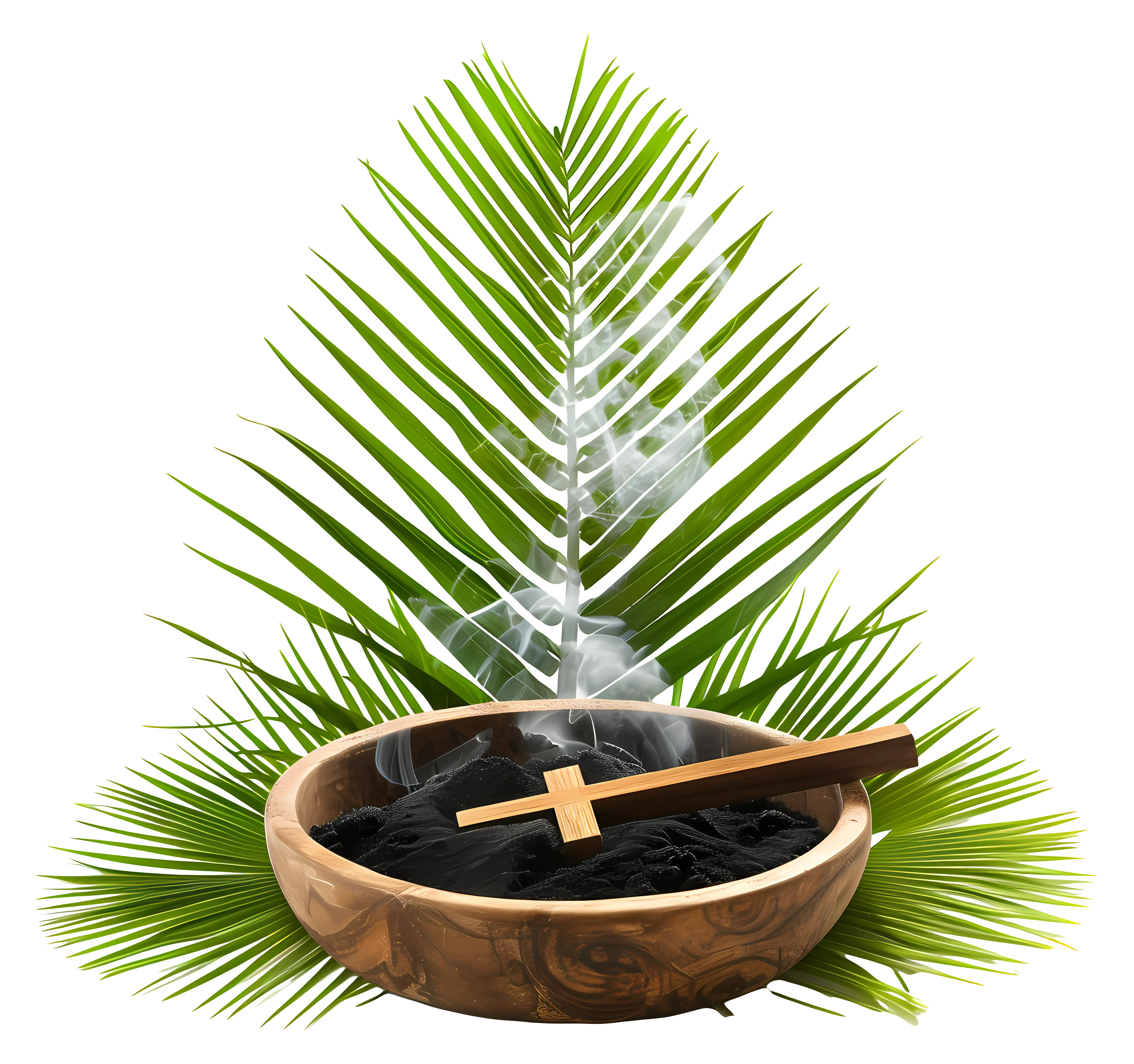 Palm Leaves and Ashes for Palm Sunday