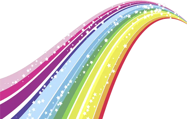 Vivid Rainbow Streaks and Starry Trails