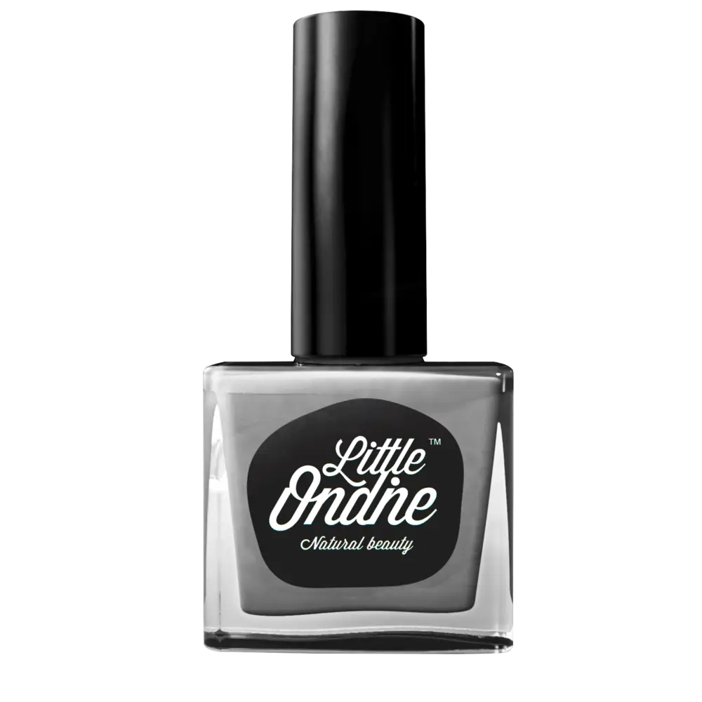 Black Nail Polish Bottle