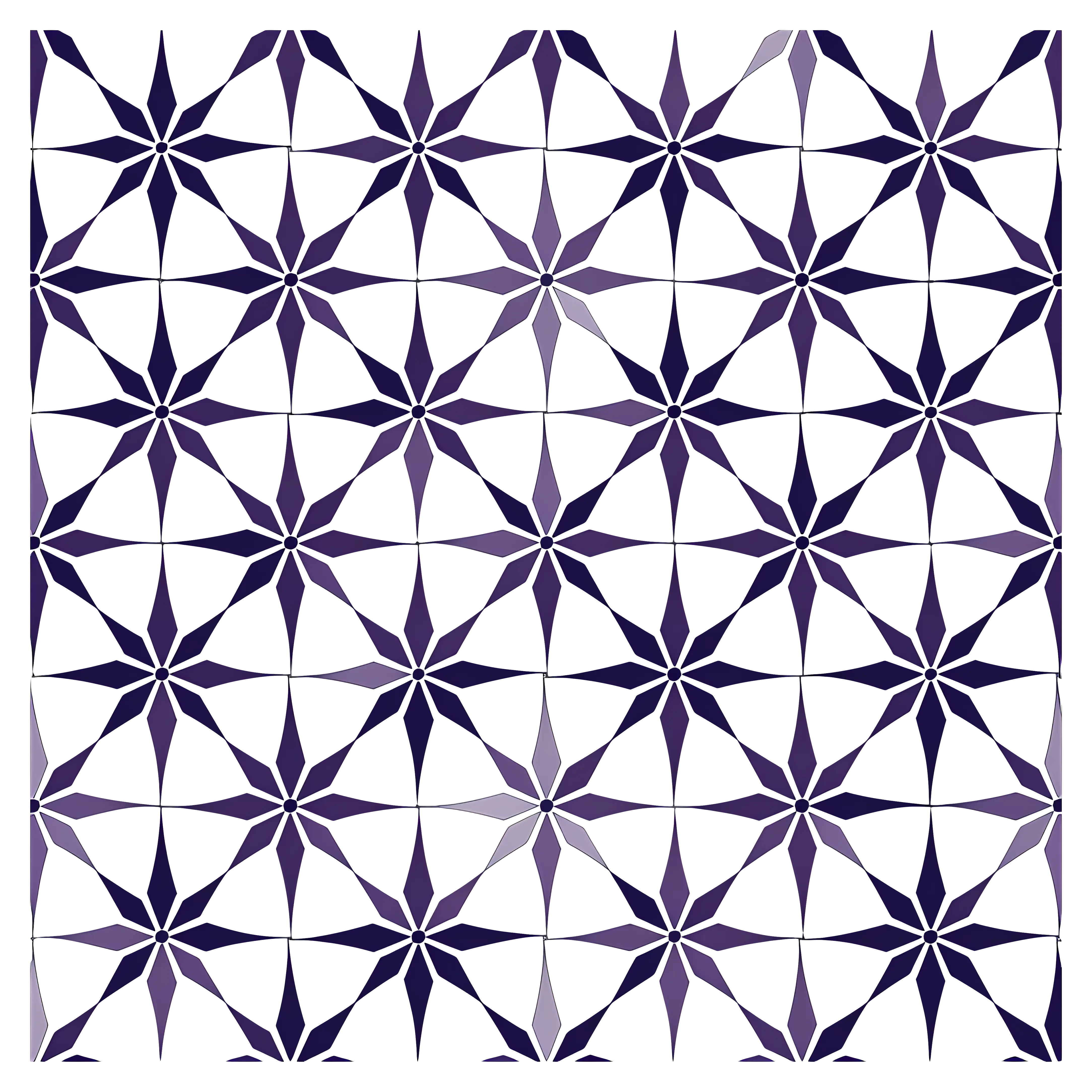 Purple Geometric Pattern