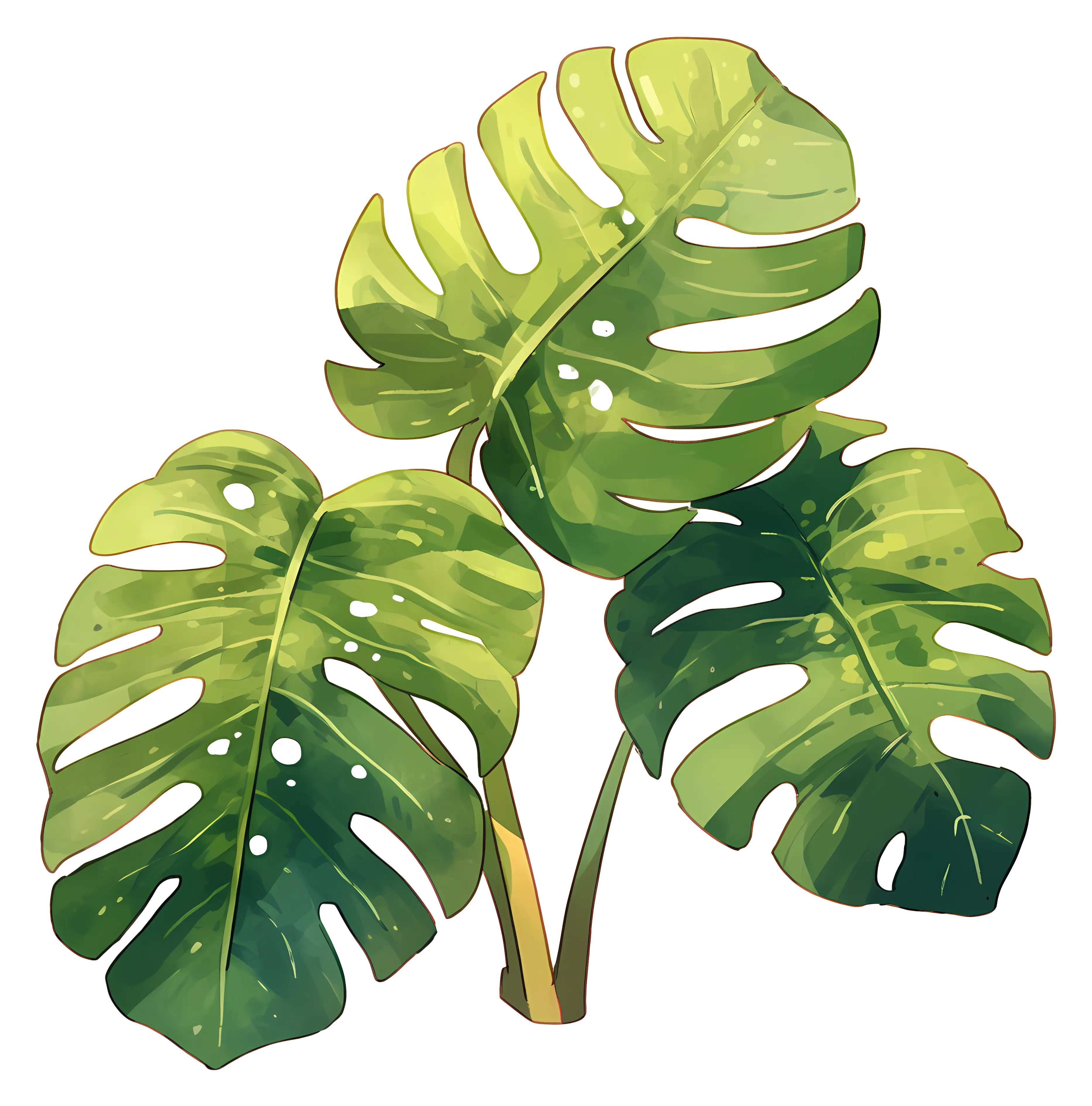 Tropical Leaves and Foliage