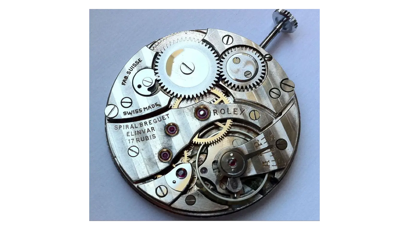 Rolex Watch Movement Mechanism