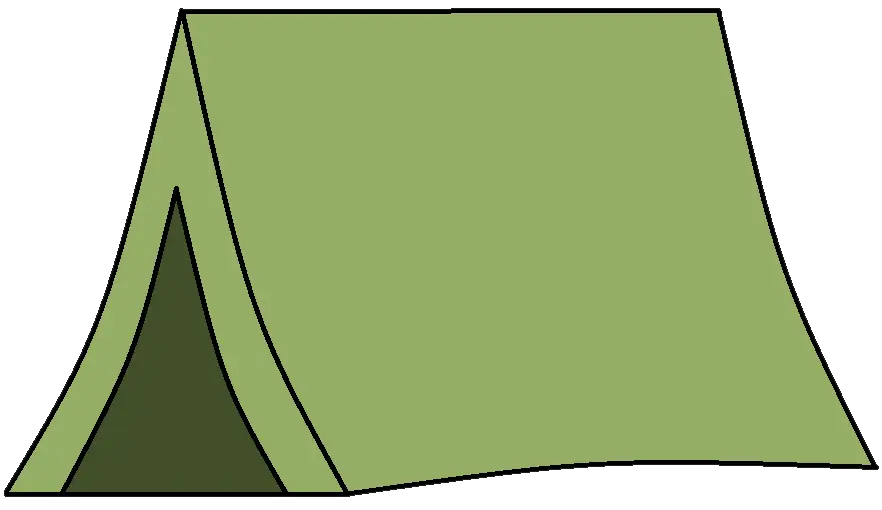 Green Camping Tent