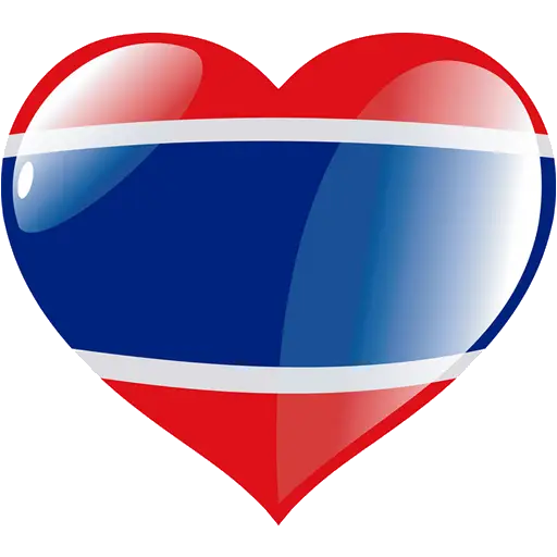 Heart with Norwegian flag