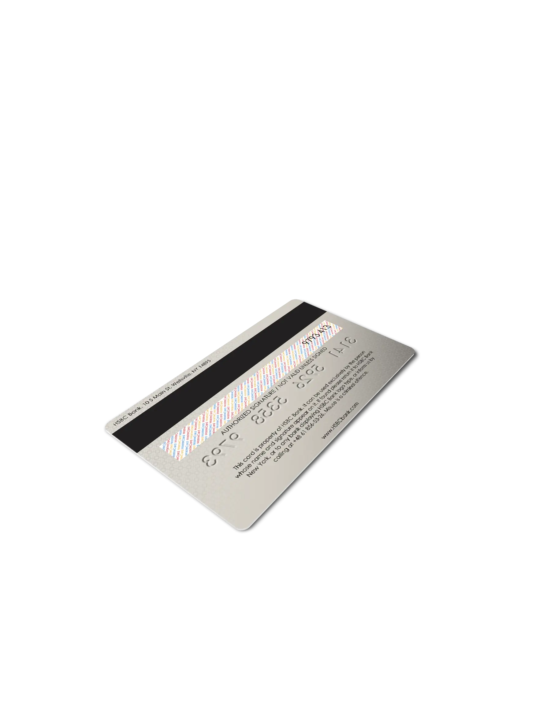 Silver Credit Card