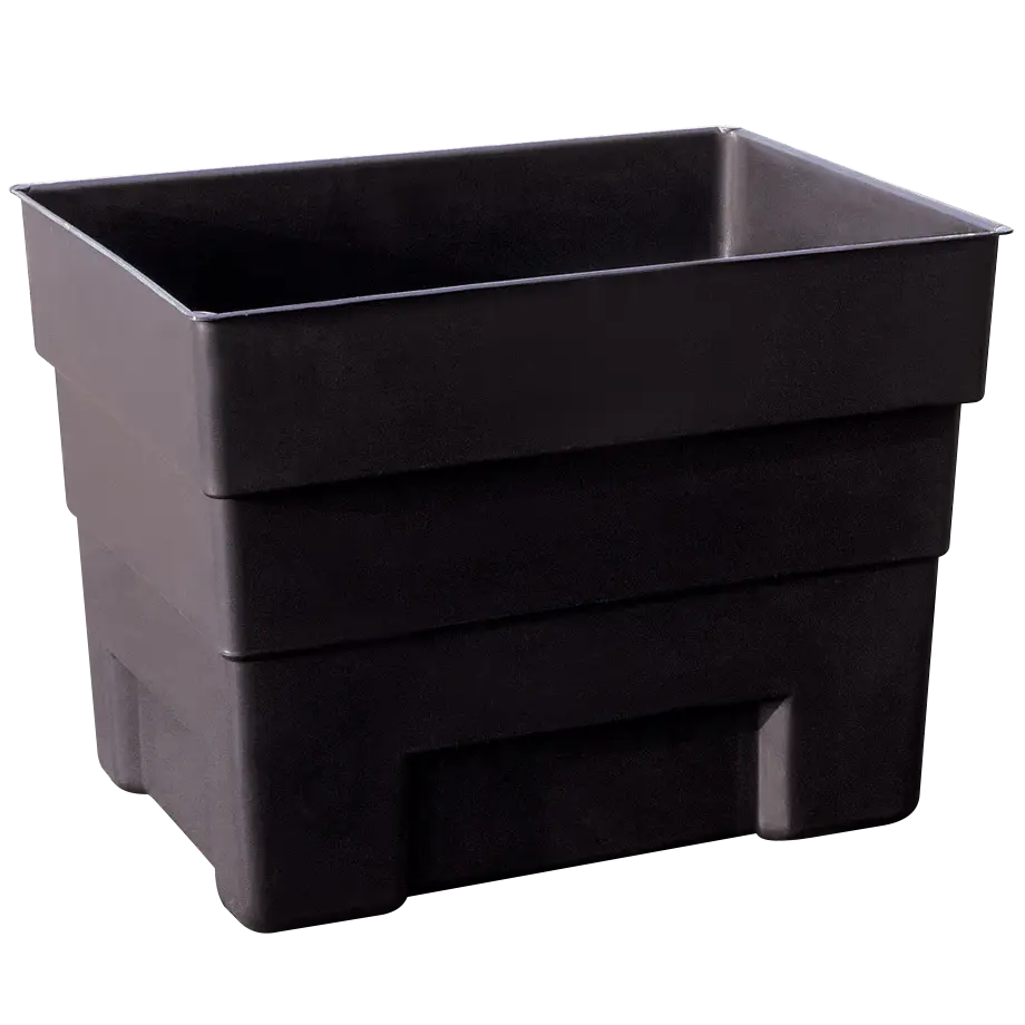 Black Garden Planter
