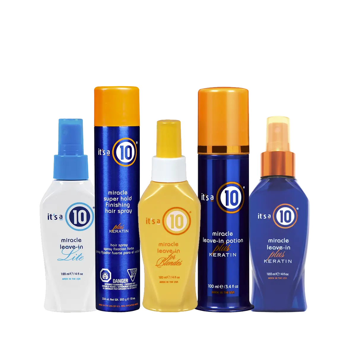 Various Hair Care Products