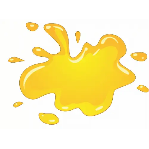 Yellow Splash of Paint