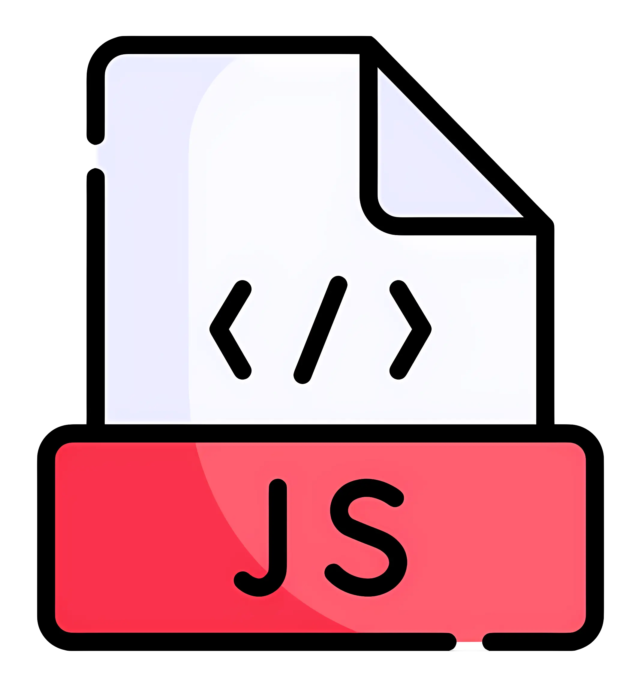 Javascript File Icon Illustration