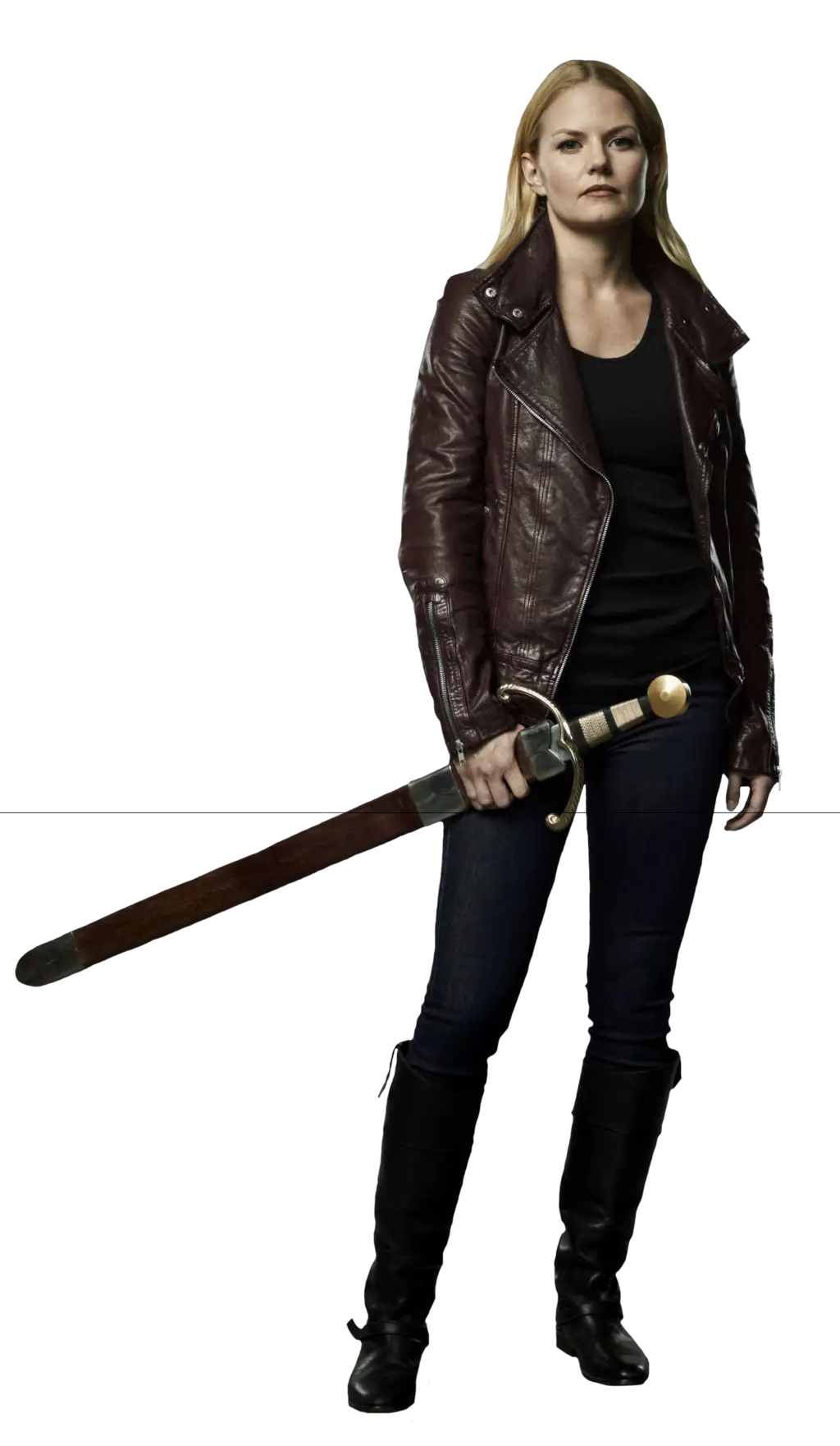 Woman Holding Sword