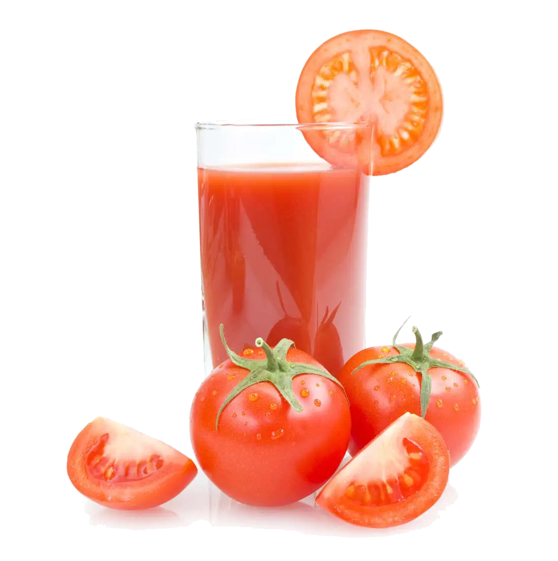 Fresh Tomato Juice with Tomatoes