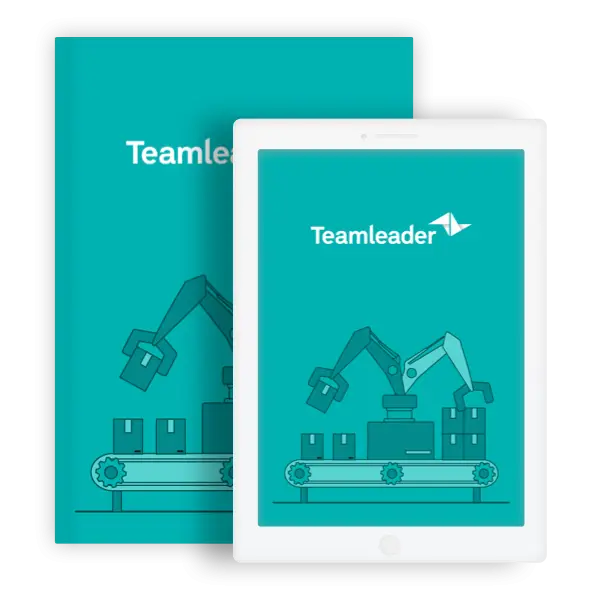 Teamleader Book and Tablet for Office Use