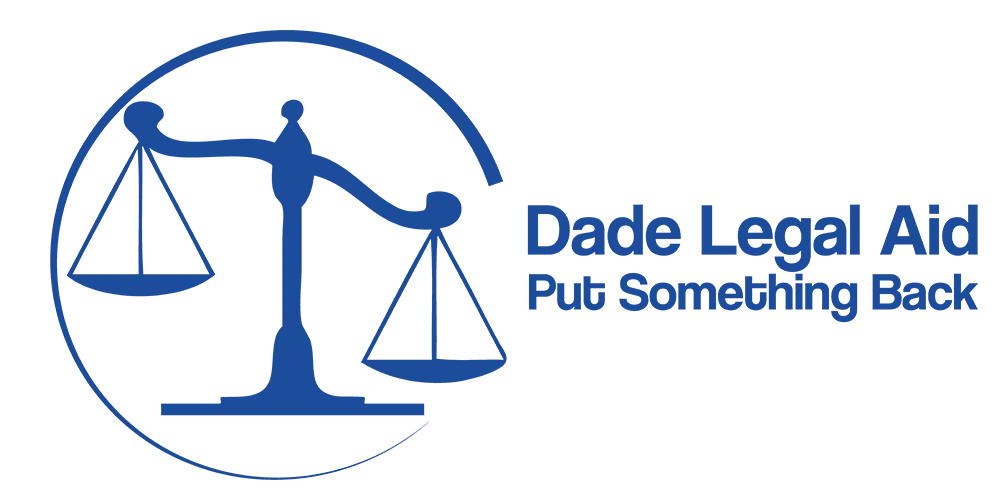 Legal Aid Logo with Justice Scale Symbol