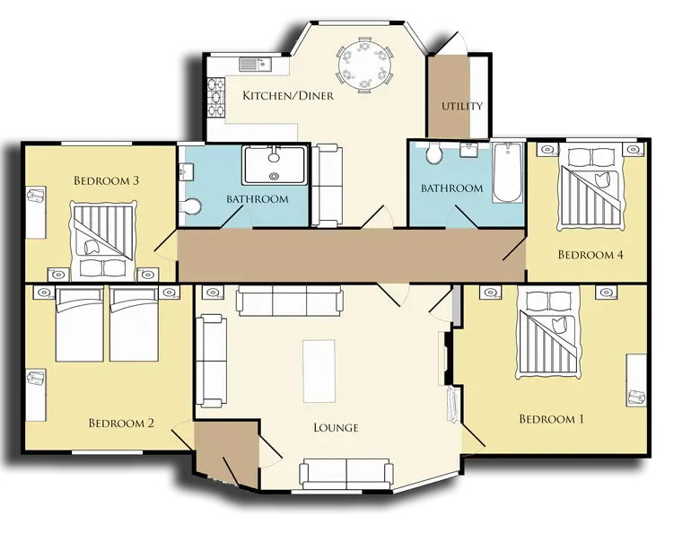 House Floor Plan Diagram