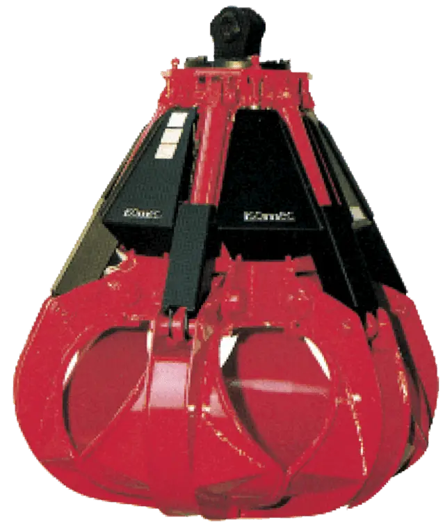 Red Industrial Claw Machine for Heavy Lifting