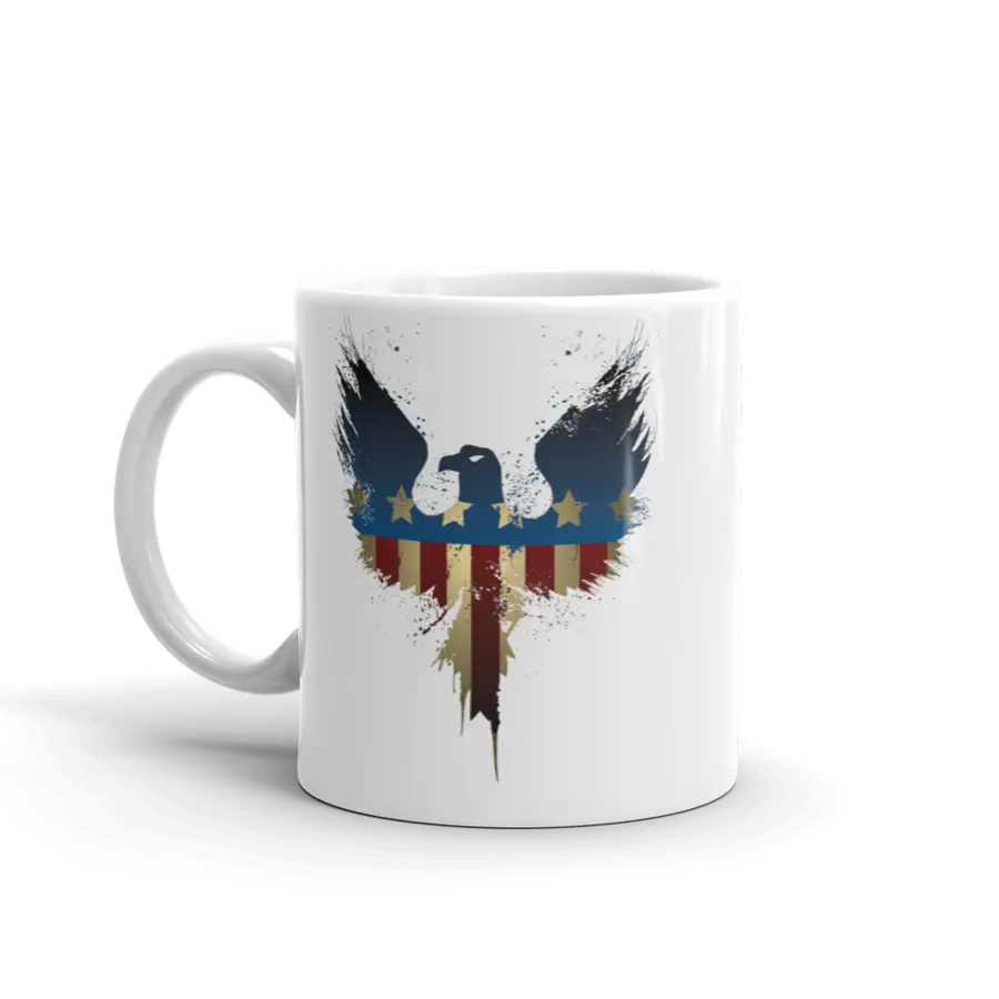 Patriotic Eagle Mug