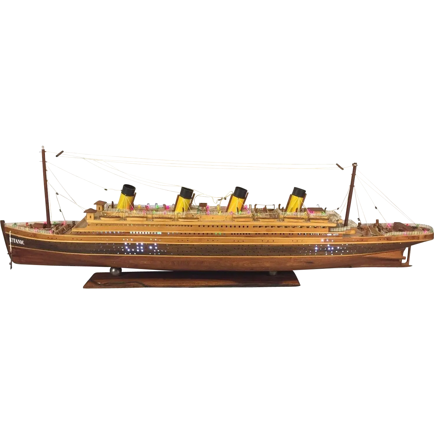 Detailed Model Ship Replica