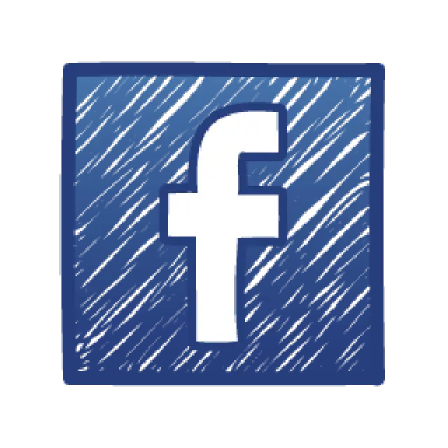 Blue Facebook Logo Icon