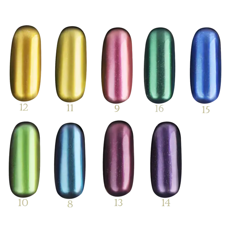 Colorful Metallic Capsules