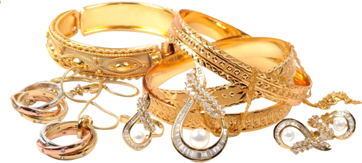 Assorted Gold Jewelry
