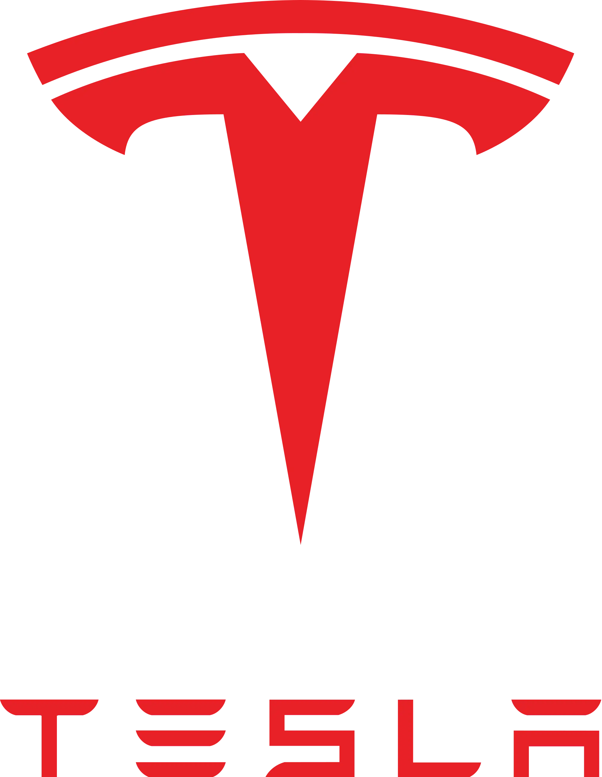 Tesla Logo Representing an Automobile Brand