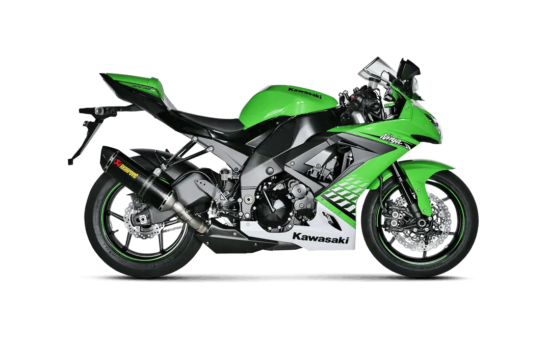 Green Sports Motorcycle Design