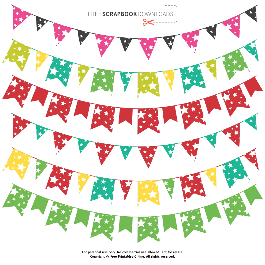 Colorful Bunting Flags
