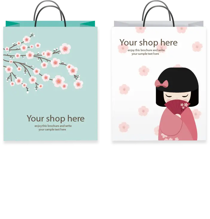 Decorative Shopping Bags