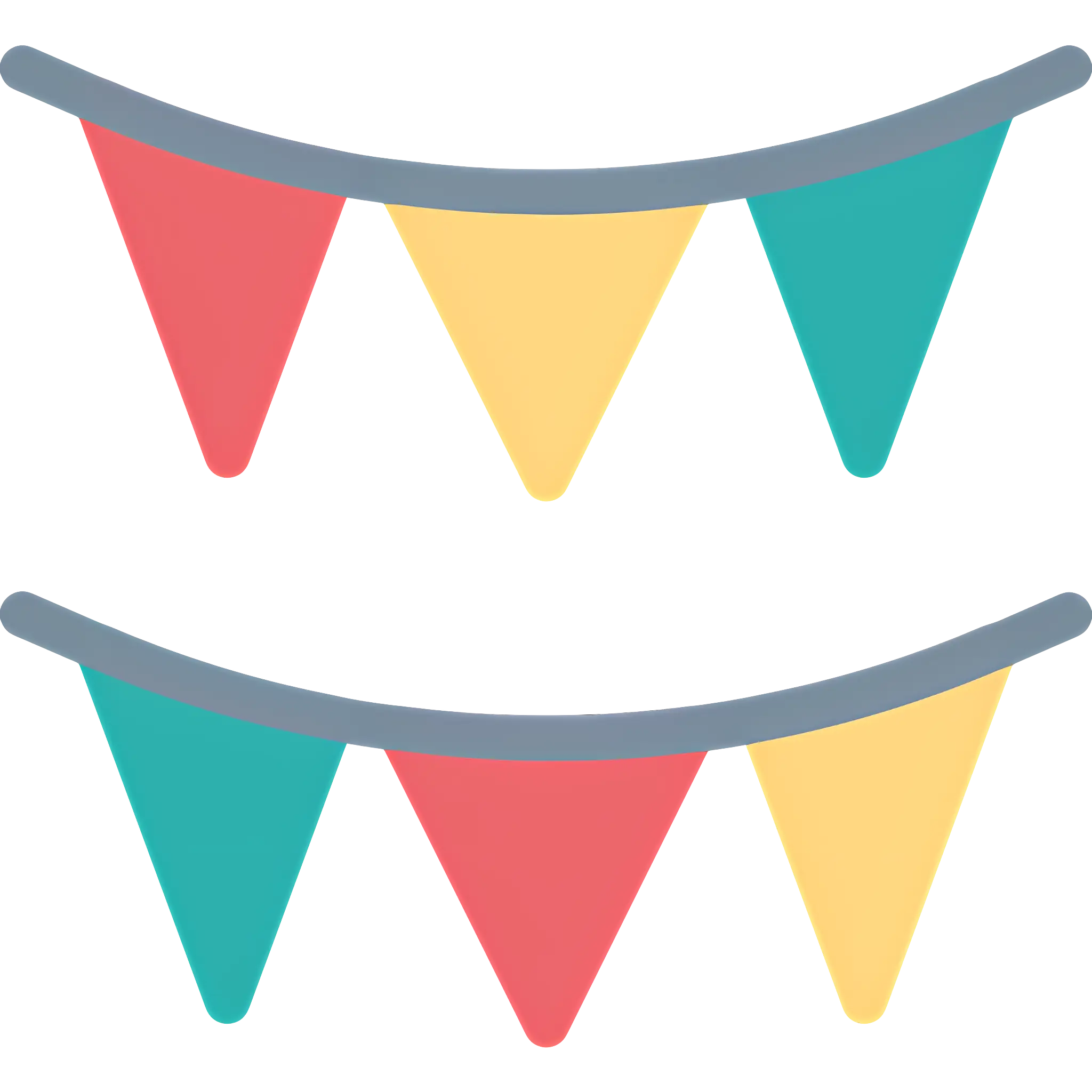 Colorful Bunting for Festive Celebrations