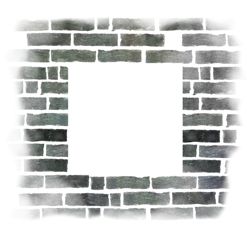 Brick Frame with Decorative Texture
