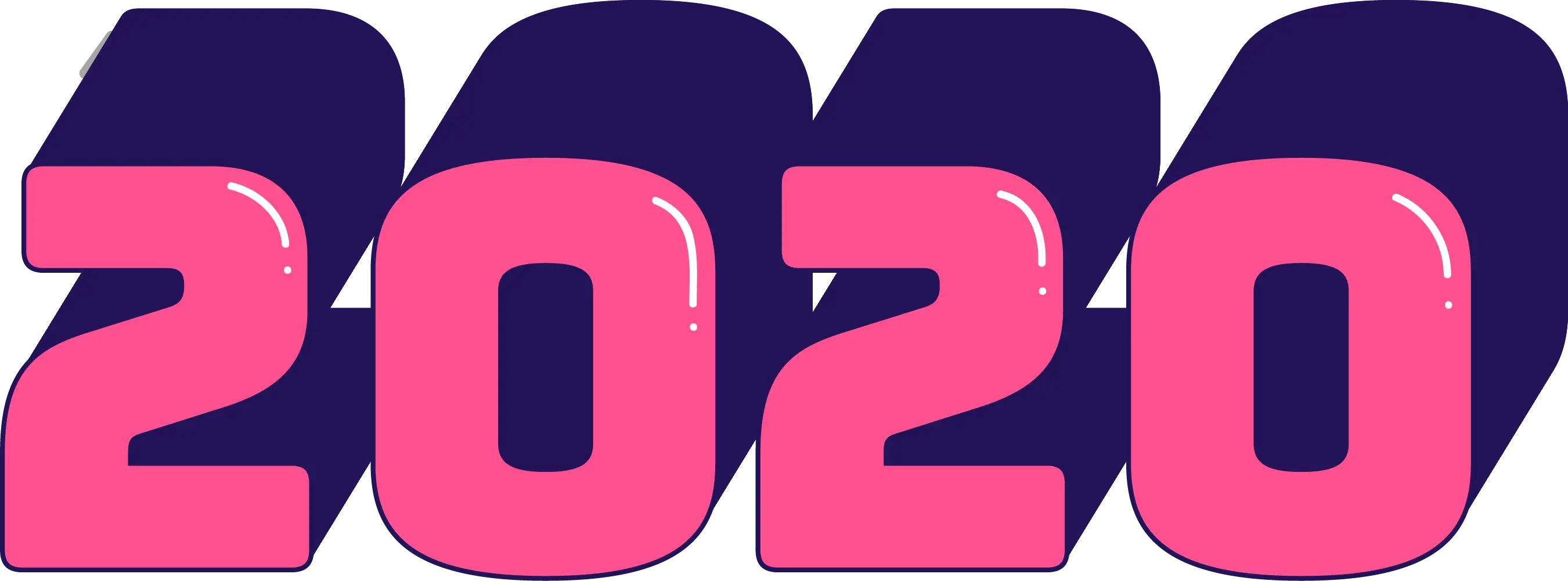 Bold 2020 Year Design