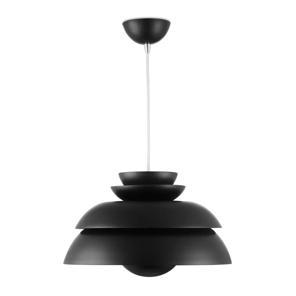 Modern Black Pendant Lamp for Interior Lighting
