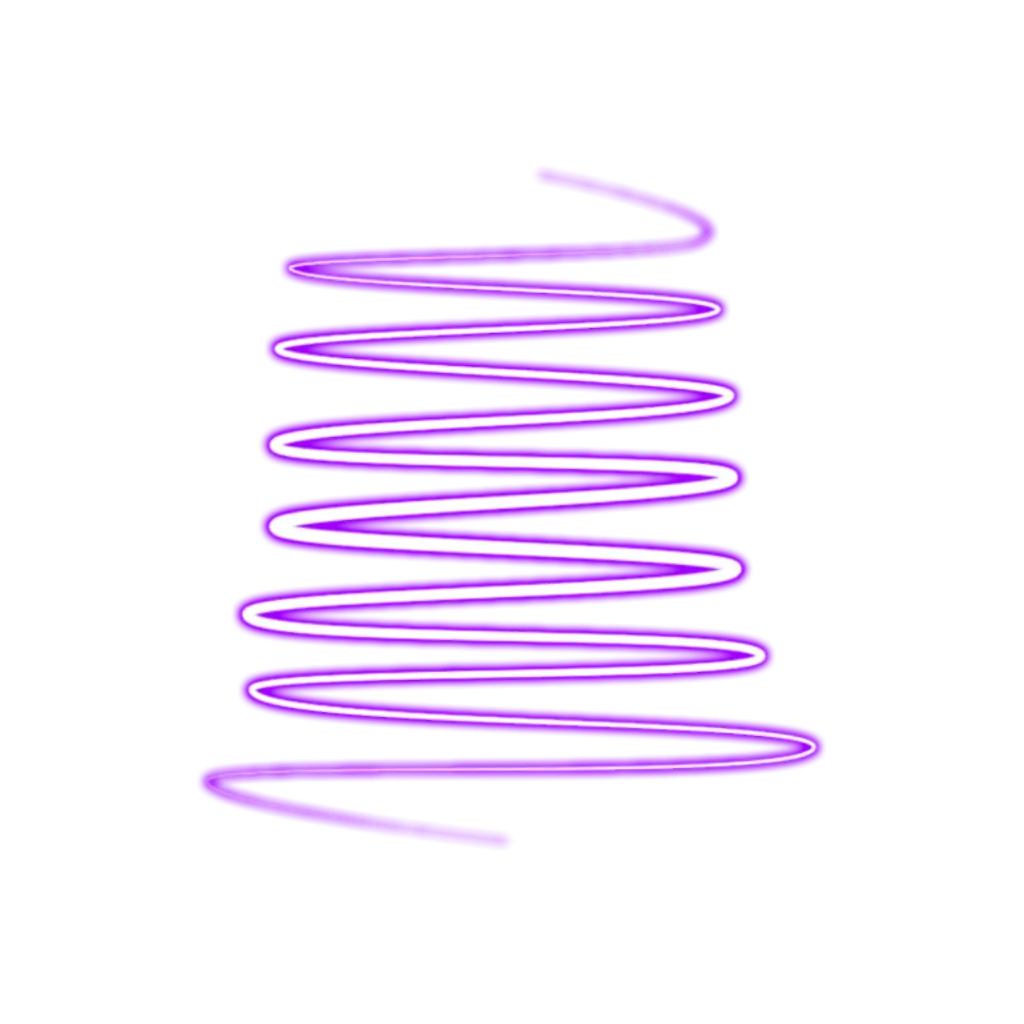 Purple Glowing Spiral Light
